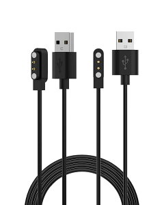 �y���������z�Ή� �X�}�[�g�E�H�b�` �[�d�P�[�u�� �[�d�� USB-A�R�l�N�^ �g�я[�d�� �����ϋv 1m���� �y�� ������ �����^�ѕ֗� �F�F�u���b�N�A�T�C�Y�FCMF By Nothing Watch 2�{