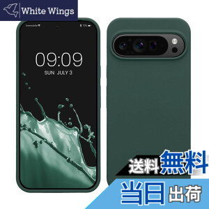 �y���������zkwmobile �X�}�z�P�[�X Google Pixel 9 Pro XL�Ή� �P�[�X - TPU ���L�b�h �V���R�� �J�o�[ - �ϏՌ� ���h�~ �T���T�� Case �F�F���X�O���[���A�T�C�Y�FPixel 9 Pro XL