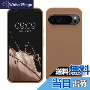 �y���������zkwmobile �X�}�z�P�[�X Google Pixel 9 Pro XL�Ή� �P�[�X - TPU ���L�b�h �V���R�� �J�o�[ - �ϏՌ� ���h�~ �T���T�� Case �F�F�J�v�`�[�m�A�T�C�Y�FPixel 9 Pro XL