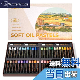 【送料無料】LIGHTWISH プロフェッショナルオイルパステル 色：マルチカラー 48色 (スティック52本)。、サイズ：1 Count (Pack of 1)