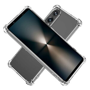 �y���������zHy+ �ϏՌ� �P�[�X �J�o�[ �X�g���b�v�z�[�� �ČRMIL�K�i �N���A �Ռ��z���|�P�b�g���� TPU �P�[�X �F�F�N���A�A�T�C�Y�FXperia1 VII