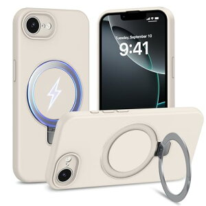 �y���������zTMUJWS iPhone 16e �p�P�[�XMagnetic�Ή� �X�^���h�@�\ �}�O�l�b�g���� �B���X�^���h �t�̃V���R�[���J�o�[ �A�C�t�H��16e �p�P�[�X �n�[�h �ϏՌ� �Ռ��z�� �����Y�ی� ���ϖh�~ �y�� 