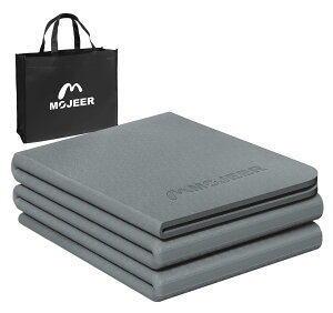 �y���������zMOJEER ���K�}�b�g �܂肽���� ���L 6mm �g���[�j���O�}�b�g �X�g���b�`�}�b�g �y�� TPE�f�� 183×61×0.6cm �R���p�N�g ����~�� �g���x�����K�}�b�g �����^�їp���[�ܕt�� �F�F�O���[