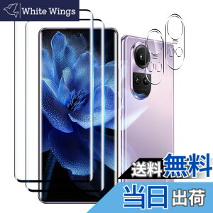 �y���������z�Ή� �K���X�t�B���� �ی�t�B���� ���E���h�G�b�W���H�Ȃ� �T�C�Y�FFor OPPO Reno 10 Pro 5G