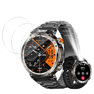 �y���������z�X�}�[�g�E�H�b�` �ی�t�B���� �ی�K���X�t�B���� �T�C�Y�FMstopone 1.7�C���` �Ή� �t�B����*3��