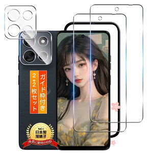 �y���������zTempered Glass Protector �F�F�����ȋ����K���X�t�B�����A�T�C�Y�F�Ή� moto g66j 5G / moto g66y 5G