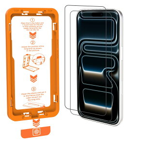 �y���������z�K���X�t�B���� 2���Z�b�g �T�C�Y�FiPhone 17 Pro