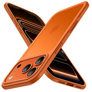 �y���������zJETech iPhone 16e / 17 Pro�p �}�b�g�P�[�X �ϏՌ����~���^���[�O���[�h�̗����ی� ������̔������w�� �X�}�z�J�o�[ �w��h�~ �F�F�I�����W�A�T�C�Y�FiPhone 17 Pro