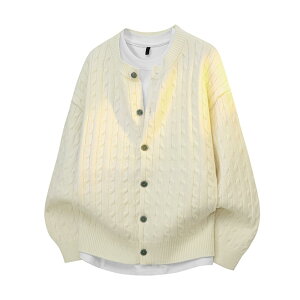 �y���������z[HOTIAN] �J�[�f�B�K�� �����Y ���� �ێ� �j�b�g�W���P�b�g �_�炩�� �Z�[�^�[ �A�E�^�[ �O�J�� �{�^�� �W���P�b�g ���n �X�g���b�` �J�W���A�� �F�F�x�[�W���A�T�C�Y�F2XL