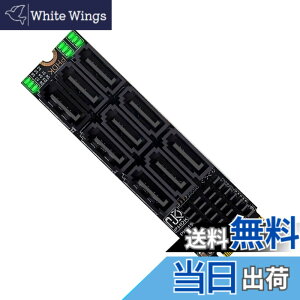 �y���������zCablecc NGFF �L�[ B+M ���� SATA 3.0 6Gbps 5�|�[�g �A�_�v�^�[ �R���o�[�^�[ �|�[�g JMB575 2280 �F�F�u���b�N