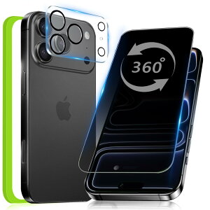 �y���������z�K���X�t�B���� �����K���X �ی�t�B���� pixel xperia iphone �p �F�F360�x �`�����h�~�A�T�C�Y�FiPhone 17 Pro Max �p