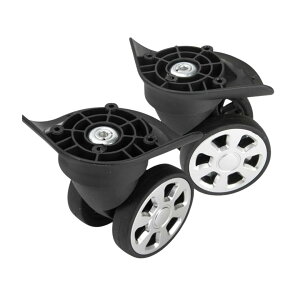 �y���������zPLEAVIT �X�[�c�P�[�X �L���X�^�[ ���� �C���p �ԗ� �É� 360�x��] �g���x���o�b�O ��C�p�[�c DIY �ȒP��t �F�F�u���b�N