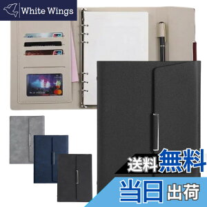 �y���������zKALOLINNA �V�X�e���蒠 A5�T�C�Y �~�j6���蒠 PU���U�[ �v �f�� �O�܂� ���^ �����O �m�[�g �y���z���_�[ �t �r�W�l�X�m�[�g �F�F�u���b�N