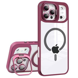 �y���������zKanyaku �p�̃P�[�X MagSafe�Ή� �����Y�ی� �X�^���h �X�g���b�v�z�[���t�� �F�F���b�h�A�T�C�Y�Fiphone17promax