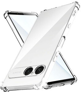 �y���������zLAYJOY �����\�t�gTPU �J�o�[ [�S�ʕی� �p�ی십�� �Ռ��z��] �i�N���A�j �F�F�����A�T�C�Y�FXperia10 VII