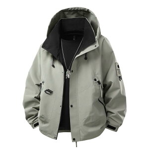 �y���������z[wolass] �W���P�b�g �����Y ���� ���n �E�C���h�u���[�J�[ �t�[�h�t�� �y�� �傫���T�C�Y �j�����p �A�E�^�[ �h�� �h�� �J�W���A�� �t�H�~�� �F�F#8053-�O���[ �O���[���A�T�C�Y�FM