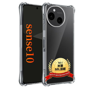 �y���������zTempered Glass Protector �F�F�P�[�X �N���A�A�T�C�Y�F�Ή� AQUOS sense10 �P�[�X