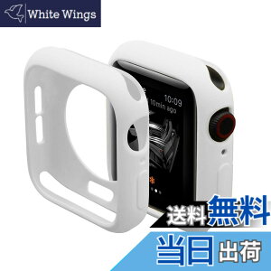 �y���������z�Ή�Apple Watch SE/SE2/6/5/4 40mm��p�P�[�X �A�b�v���E�H�b�`�V���[�Y 6 �X�N���u�J�o�[ �V���v�� �V���R���ގ� TPU�f�� �C�菝�h�~ �h�Ռ� �S�ʕی� Apple Watch 4 �ی�J�o�[�i�u���b�N