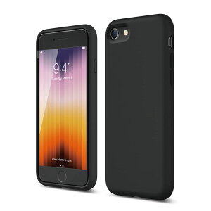 �y���������z�yelago�z iPhone 2022 SE3 / SE2 �Ή� �P�[�X �V���R�� ���^ �X���� �\�t�g �J�o�[ �ϏՌ� �Ռ� �z�� �w�� �h�~ ���L�b�h�V���R�� �X�}�z�P�[�X [ iPhoneSE3 2022�N ��3���� iPhoneSE2 iPhone 8 iPhon