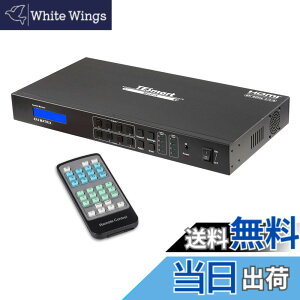 �y���������zTESmart HDMI �}�g���b�N�X 4K EDID�@�\ ��PC���� HDMI �ؑ֊� �F�FBlack