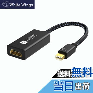 �y���������ziVANKY Mini DisplayPort to HDMI �ϊ��A�_�v�^�[ �F�F�u���b�N�A�T�C�Y�F4K60Hz