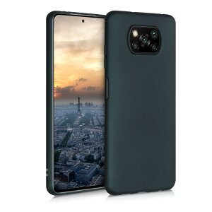 �y���������zkwmobile �X�}�z�P�[�X Xiaomi Poco X3 NFC/Poco X3 Pro�Ή� �P�[�X - �ϏՌ� ����~�� �\�t�g TPU �V���R�� - �p�X�e�����x���_�[ �F�F���^���b�N�Ő��F