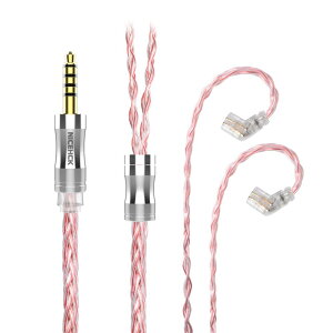 �y���������zNICEHCK C8s-2 8�c�C���z���I�[�f�B�I�P�[�u�� �����x�⃁�b�L�� OFC 0.78 2Pin 3.5mm�v���O �������R�l�N�^ ���E�� �_�炩�� �A�b�v�O���[�h�P�[�u�� 3�� �_�炩�� 1.2m DIY�C���z���̃A�N