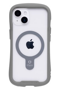 �y���������ziFace Reflection Magnetic iPhone 14 ��p MagSafe �Ή� �P�[�X �N���A �����K���X �F�F�O���[�EiPhone 14 ��p
