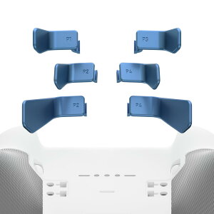 �y���������zeXtremeRate Xbox Elite 1/2�R���g���[���[�ɑΉ��pSwift�p�h���AXbox One Elite�Ή���Elite�V���[�Y2�R���g���[���[�Ή��p��6 in 1�����p�w�ʃp�h�� �F�F���^���b�N�l�v�`���[���u���[