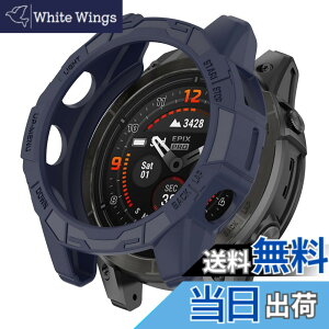 �y���������zSHEAWA for Garmin�K�[�~�� Fenix 7X Pro �P�[�X �J�o�[ �ی�P�[�X �݊��i Epix Pro 51mm TPU�S�� �ی�J�o�[ �ϏՌ� �A�N�Z�T���[ �F�F�~�b�h�i�C�g�u���[