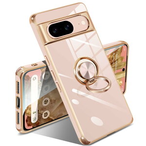 �y���������zGoogle Pixel 10/10 Pro �P�[�X �����O �s�N�Z��10/10 Pro �J�o�[ �����O�t�� �l�C �ϏՌ� �ČRMIL�K�i ���^���b�N�Ȏ��� TPU �y�� �g�уJ�o�[ �X�^���h�@�\ �ԍڃz���_�[�Ή� 360°��] �w��