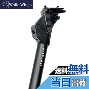 �y���������zREDSHIFT ShockStop Suspension Seatpost for Bicycles, Shock-Absorber Bike Seat Post for Road, Gravel, Hybrid, and E-Bikes �F�F�u���b�N�A�T�C�Y�F30.9mm Dia x 400mm Length