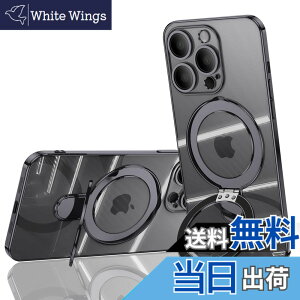 �y���������zJOOBOY iPhone �P�[�X �����O�t�� �N���A ���b�L���H �F�F�u���b�N�A�T�C�Y�FiPhone12 Pro 6.1"