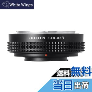 �y���������zSHOTEN �}�E���g�A�_�v�^�[ m43 �F�F�u���b�N�A�T�C�Y�F�L���m��FD�}�E���g