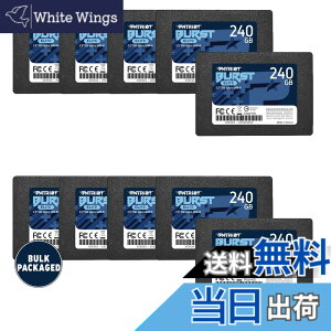 �y���������zPatriot Burst Elite Solid State Drive SSD 2.5 �T�C�Y�F240GB 10 Pack Bulk Packaging