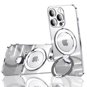 �y���������zJOOBOY iPhone �P�[�X �����O�t�� �N���A ���b�L���H �F�F�V���o�[�A�T�C�Y�FiPhone12 Pro Max 6.7"