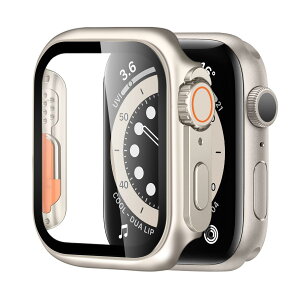 �y���������zBELIYO �Ή� Apple Watch �P�[�X Series 11/10/9/8/7/SE3/SE2/SE/6/5/4/3/2/1 Ultra 3/2/1 �A�b�v���E�H�b�` �J�o�[ �K���X�t�B���� ��̌^ Apple Watch �J�o�[ PC�f�� �y�� ���{���Ɏq�� ��d�\�� �A�b �F