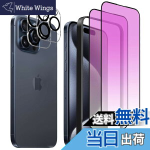 �y���������z�K���X�t�B���� iPhone 16 promax �p �u���[���C�g�J�b�g 10H ��U�h�~ �C�A�h�~ �S�ʕی� 6.9�C���` �g�ѓd�b�p �t�B���� �K�C�h�g�t�� �F�F�u���[���C�g�J�b�g-�S�ʁA�T�C�Y�FiPhone 1