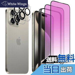 �y���������z�K���X�t�B���� iPhone 16 promax �p �u���[���C�g�J�b�g 10H ��U�h�~ �C�A�h�~ �S�ʕی� 6.9�C���` �g�ѓd�b�p �t�B���� �K�C�h�g�t�� �F�F�u���[���C�g�J�b�g-�S�ʁA�T�C�Y�FiPhone 1