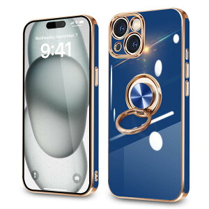 �y���������ziPhone 16e �P�[�X �����O�t�� �ϏՌ� �A�C�t�H��16e �����O �J�o�[ 360°��] �X�^���h�@�\ TPU �ԍڃz���_�[�Ή� 6.1�C���` �����Y�ی� �X�g���b�v�z�[���t�� �F�F�u���[�A�T�C�Y�FiP