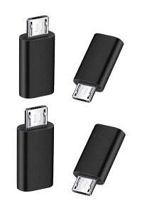 �y���������zYFFSFDC �}�C�N��USB�ϊ��A�_�v�^�[ �^�C�vC Micro USB �ϊ��A�_�v�^ 2���� Type C ���X to Micro USB �I�X �ϊ��R�l�N�^ �[�d�ƃf�[�^�]�� Galaxy�ANexus�AXperia�AHUAWEI��Micro USB�ݔ��Ή� �F�F