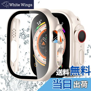 �y���������zBELIYO �Ή� Apple Watch �P�[�X Series 11/10/9/8/7/SE3/SE2/SE/6/5/4/3/2/1 Ultra 3/2/1 �A�b�v���E�H�b�` �J�o�[ �K���X�t�B���� ��̌^ Apple Watch �J�o�[ PC�f�� �y�� ���{���Ɏq�� ��d�\�� �A�b�v