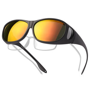 �y���������z[TINHAO] �I�[�o�[�O���X �Ό��T���O���X ���K�l�̏ォ�� �T���O���X �Ό������Y ���O���J�b�g TR90�t���[�� ���K �h���C�u/�S���t/�ނ�/�A�E�g�h�A �����Y&���f�B�[�X�p �F�F�C�G