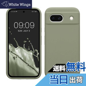 �y���������zkwmobile �X�}�z�P�[�X Google Pixel 8a�Ή� �P�[�X - TPU ���L�b�h �V���R�� �J�o�[ - �ϏՌ� ���h�~ �T���T�� Case �F�F�O���[���O���[�A�T�C�Y�FPixel 8a