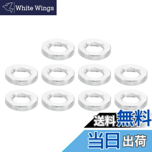 �y���������zPATIKIL �A���~�X�y�[�T�[ �Z�b�g ���^���X�y�[�T�[ �A���~�j�E�� �A���~�X�y�[�T�[�X�N�����[�X�^���h�I�t ���E���h�^�C�v �F�FWashers�A�T�C�Y�F3.1mm ID x 5mm OD x 1mm L