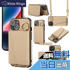 �y���������zXKringCKPTcs Wallet Case for iPhone 13 �F�F�J�[�L�A�T�C�Y�FiPhone 13