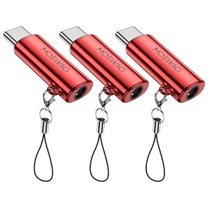 �y���������zMOSWAG USB C����3.5 mm�I�[�f�B�I�C���z���A�_�v�^�ATypec C����3.5 mmAux�A�_�v�^���������A�_�v�^�̓T���X��GalaxyS 23 S 22 S 21 S 20 S 10 Plus�ƌ݊���������AUltra S 21+�APixel 7/6�APad Pro 6 �F