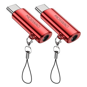 �y���������zMOSWAG USB C����3.5 mm�I�[�f�B�I�C���z���A�_�v�^�ATypec C����3.5 mmAux�A�_�v�^���������A�_�v�^�̓T���X��GalaxyS 23 S 22 S 21 S 20 S 10 Plus�ƌ݊���������AUltra S 21+�APixel 7/6�APad Pro 6 �F