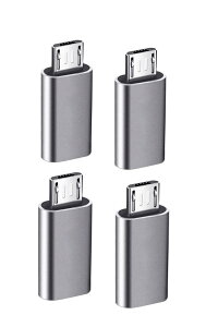 �y���������zYFFSFDC USB-C �� Micro USB �A�_�v�^ Type-C (���X) to Micro USB (�I�X) �ϊ��A�_�v�^ 2���� �}�C�N��USB�ϊ��A�_�v�^�[ �ϊ��R�l�N�^ �[�d�ƃf�[�^�]�� Xperia�AGalaxy�ANexus�AHUAWEI��Micro USB��