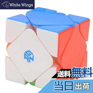 �y���������zBucubke GAN Skewb Standard 8 ���΃p�Y���X�e�b�J�[���X���Z�p�}�W�b�N�L���[�u 3x3 ���Γ��� GAN �X�L���[�u M 8�}�O�l�b�g�X�s�[�h�L���[�u�i�X�^���_�[�h�o�[�W�����j �F�FGAN Skewb��